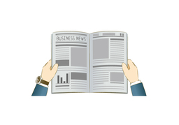 glance overのイラスト